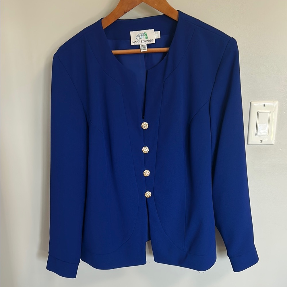 Women's Blue Jacket By Mark Edwards